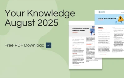 Your Knowledge August 2025
