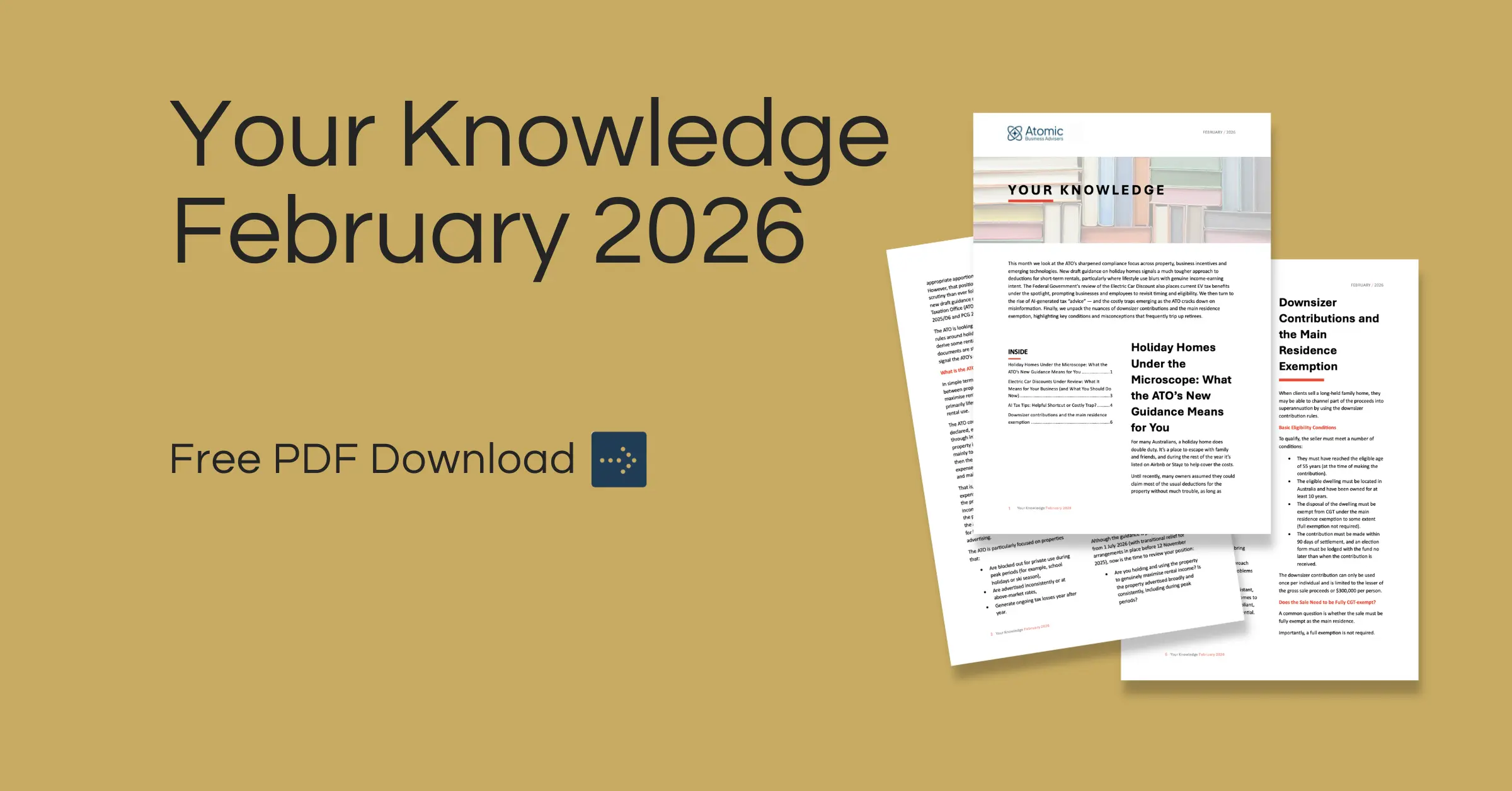Your Knowledge February 2026 Atomic Business Advisers