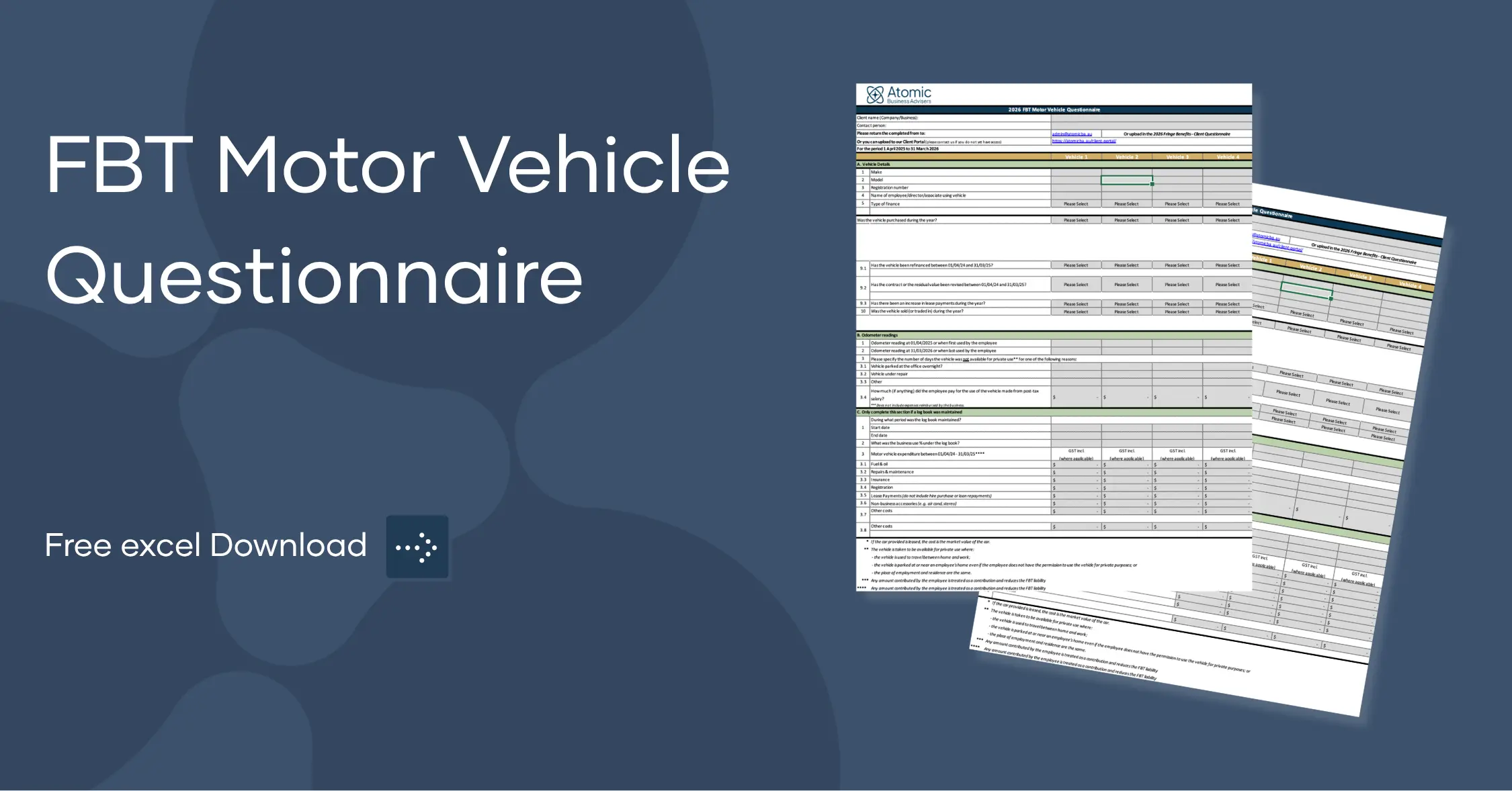 FBT Motor Vehicle Questionnaire